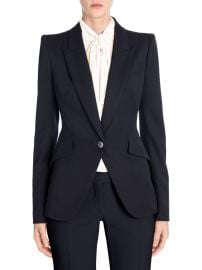 Alexander McQueen - Peak Shoulder Blazer at Saks Fifth Avenue